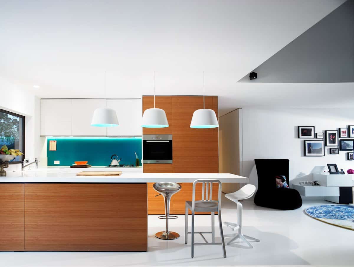 bold choices dramatize penthouse apartment 7 kitchen