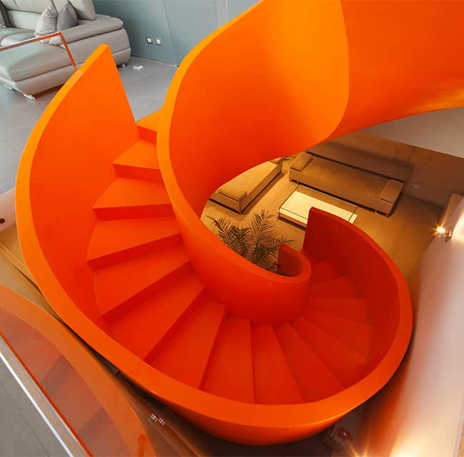 orange staircase 2