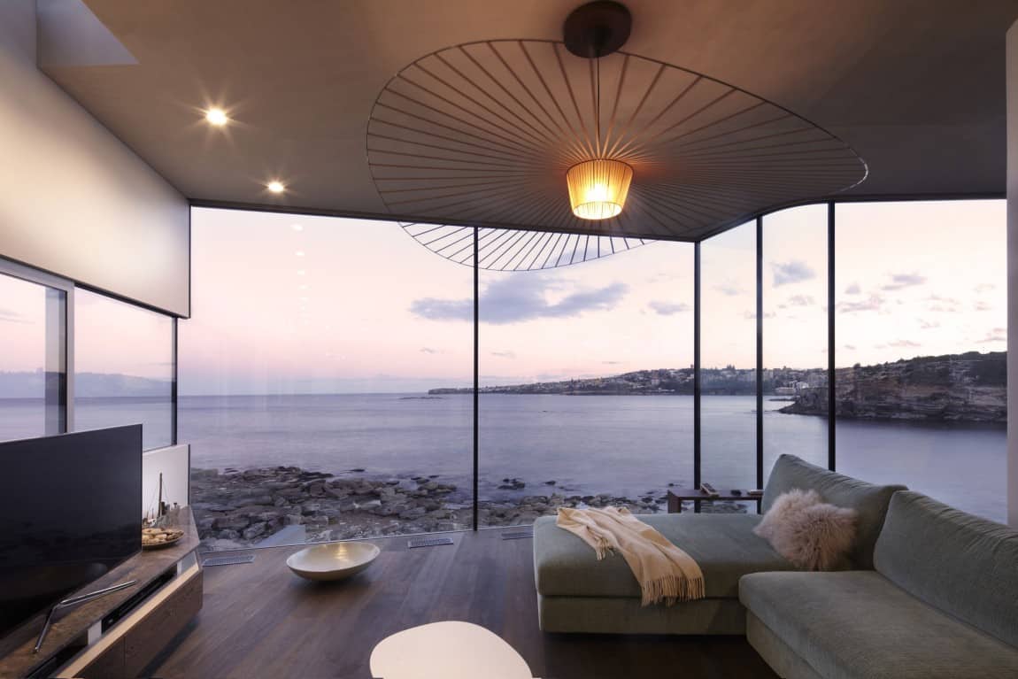 Ocean View Living Room Designed for Maximum Views