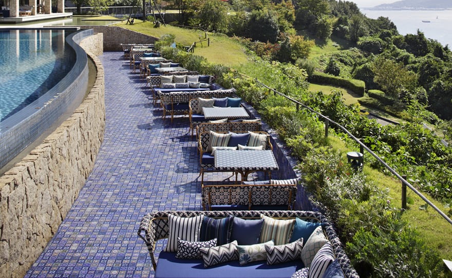 outdoor terrace tile design idea lay the entire terrace in patterned tile 21