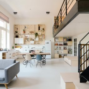 Old Schoolhouse Converted Into 10 Loft Apartments