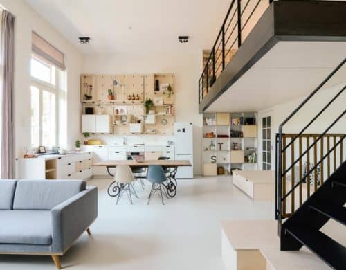 Old Schoolhouse Converted Into 10 Loft Apartments