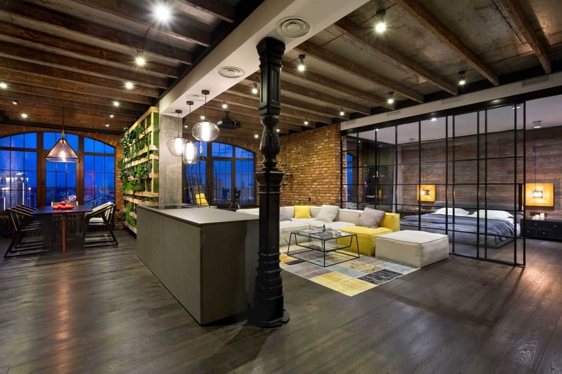 get nervous Favor lobby Warehouse Style Loft with Stunning Visual Appeal