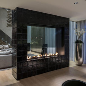 Fireplaces as Room Dividers: 15 Double Sided Design Ideas