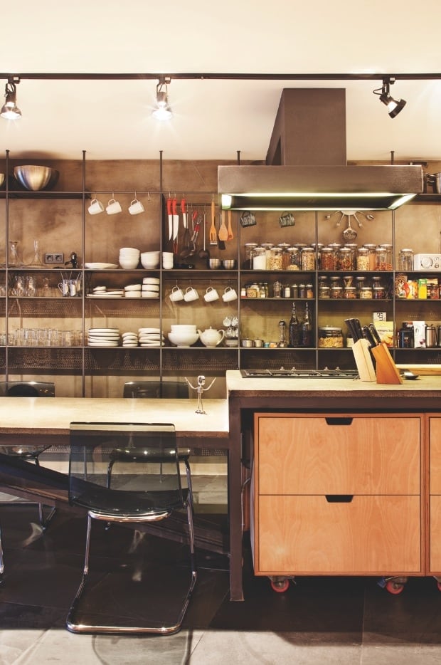 industrial style kitchen for foodies with good taste istanbul 2