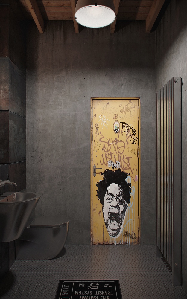 Industrial-Urban-Masculine-Apartment-Nordes-Bathroom-Door-Interior.jpeg