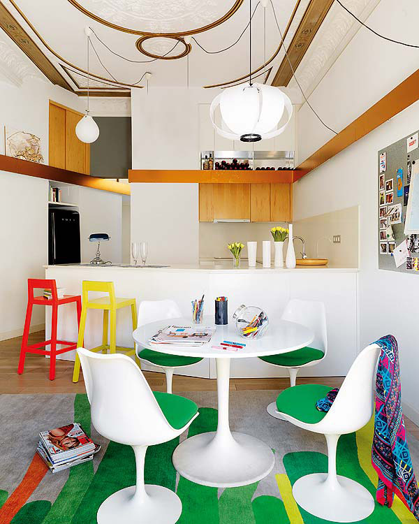 colorful apartment ideas from barcelona 4