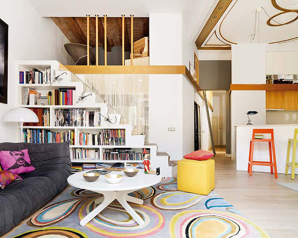 colorful apartment ideas from barcelona 5