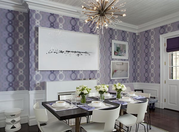 decorating lavender 1 Decorating with Lavender Color Walls