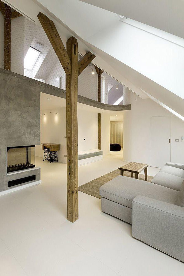 decorating with grey and beige interior design loft 2