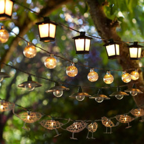 Eclectic Outdoor Lighting Ideas by Pottery Barn
