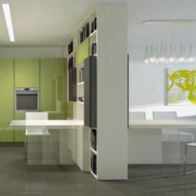 Italian Transformable Furniture for Kitchen