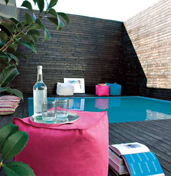 Pool Deck Design Idea from Linea Italia inspired by Kube