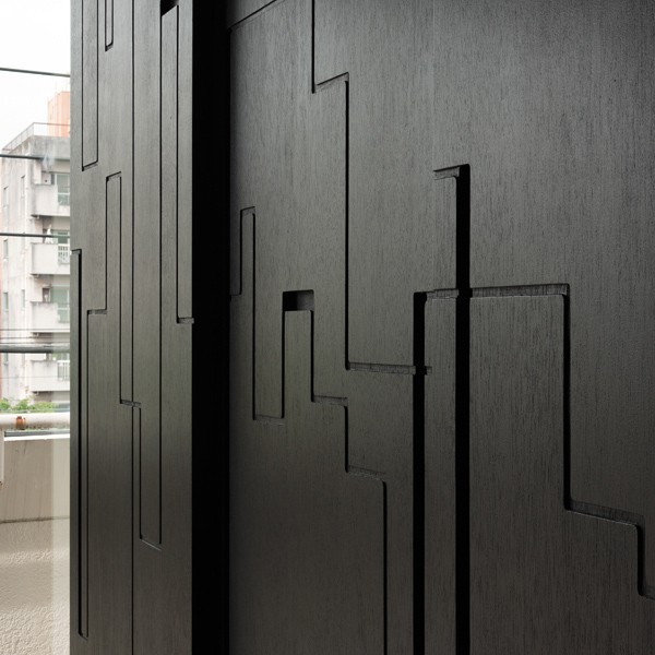 subtle interior design geneto grooves 3 Subtle Interior Design by Geneto explores grooves as decor feature
