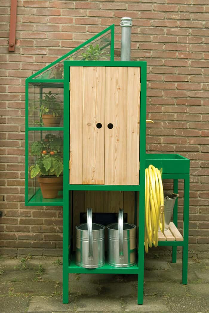 watercabinet rainwater storage system greenhouse 6 cabinet