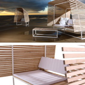 Eco Friendly Outdoor Shelter from Bleu Nature