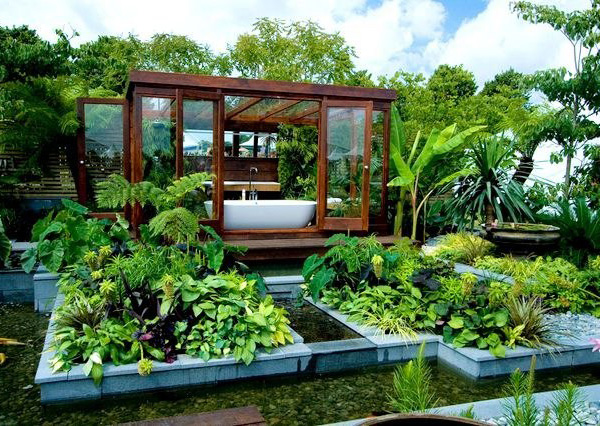 Luxury Garden Bathroom – Burgbad Sanctuary