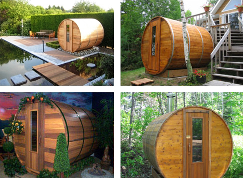 cedar barrel sauna ideas northern lights