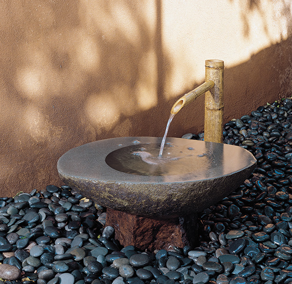 Traditional Japanese Stone Basins from Stone Forest – garden basin collection