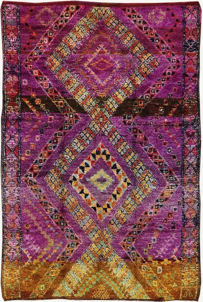 50 Most Dramatic Gorgeous Colorful, Purple And Pink Area Rugs