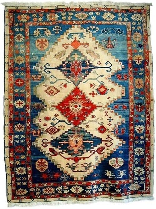 turkish hand woven tribal rug