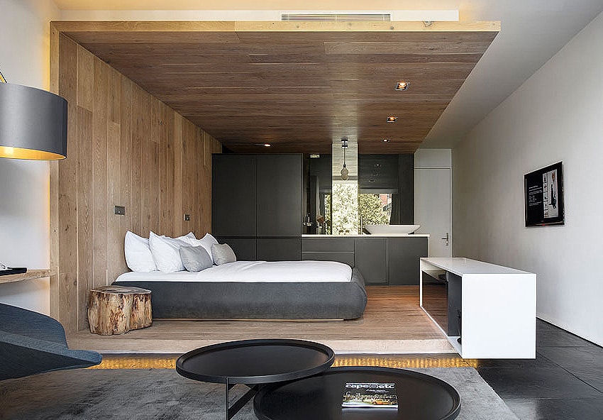 modern wooden bedroom site id