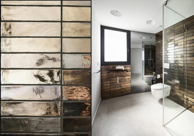 reflective bathroom tile thumb 630xauto 52607 Top 10 Tile Design Ideas for a Modern Bathroom for 2015