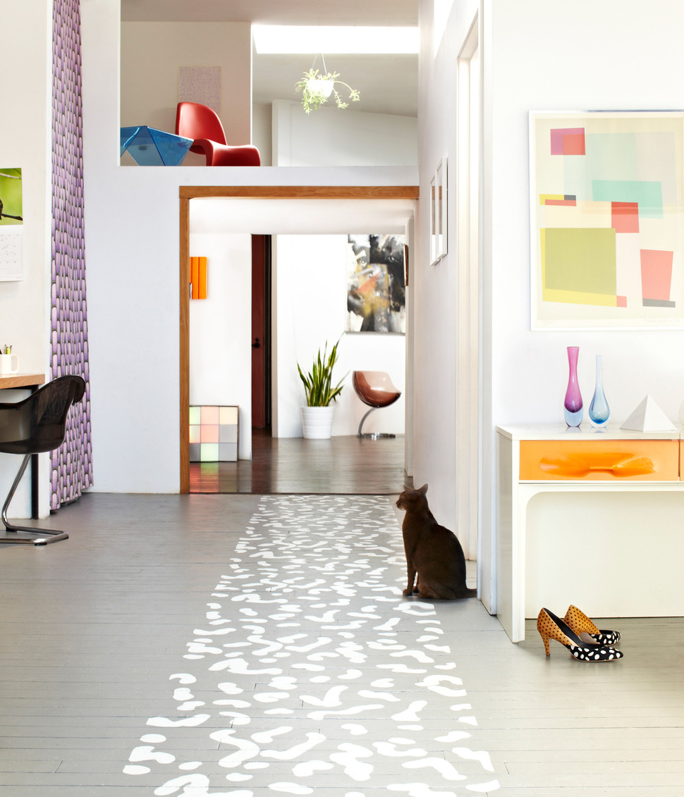 top 10 stencil and painted rug ideas for wood floors