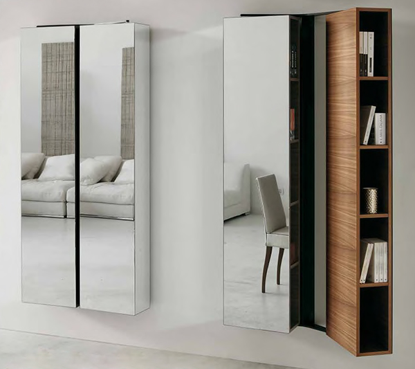 modern mirrored furniture libra 1 Modern Mirrored Furniture by Porada