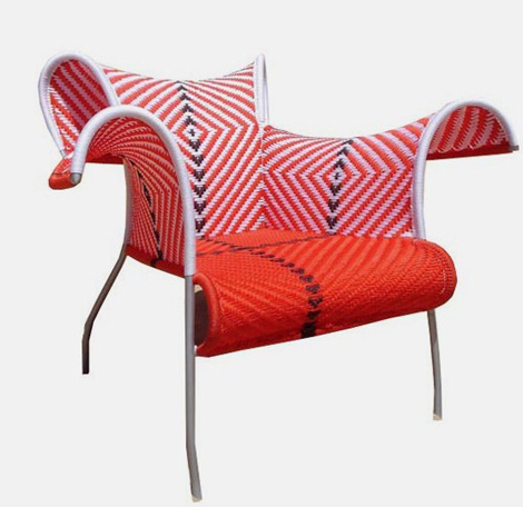 Outdoor Armchair Ibiscus and Sofa Meridienne by Moroso