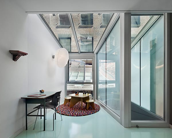 unusual creative minimalist loft nyc 7