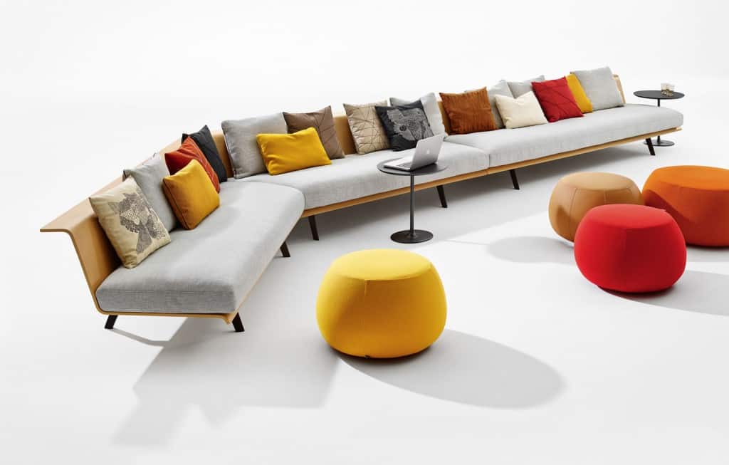 Versatile Modular Sofa System: Zinta from Arper